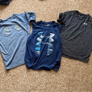Under Armour T Shirt Boys Youth Size Medium